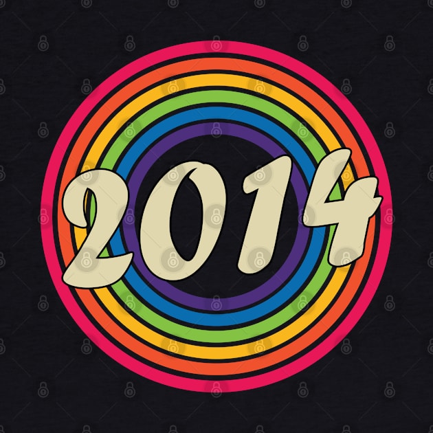 2014 - Retro Rainbow Style by MaydenArt